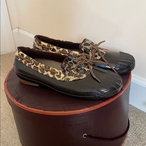 Sperry cheetah print